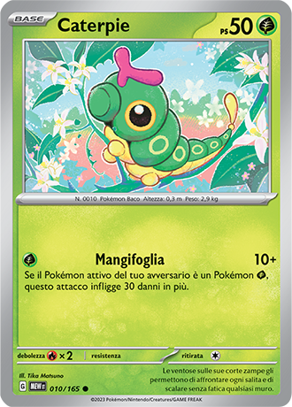 010-165 Caterpie - Pokémon 151